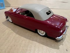 built vintage AMT T353 1950 Ford Convertible 50 Ford