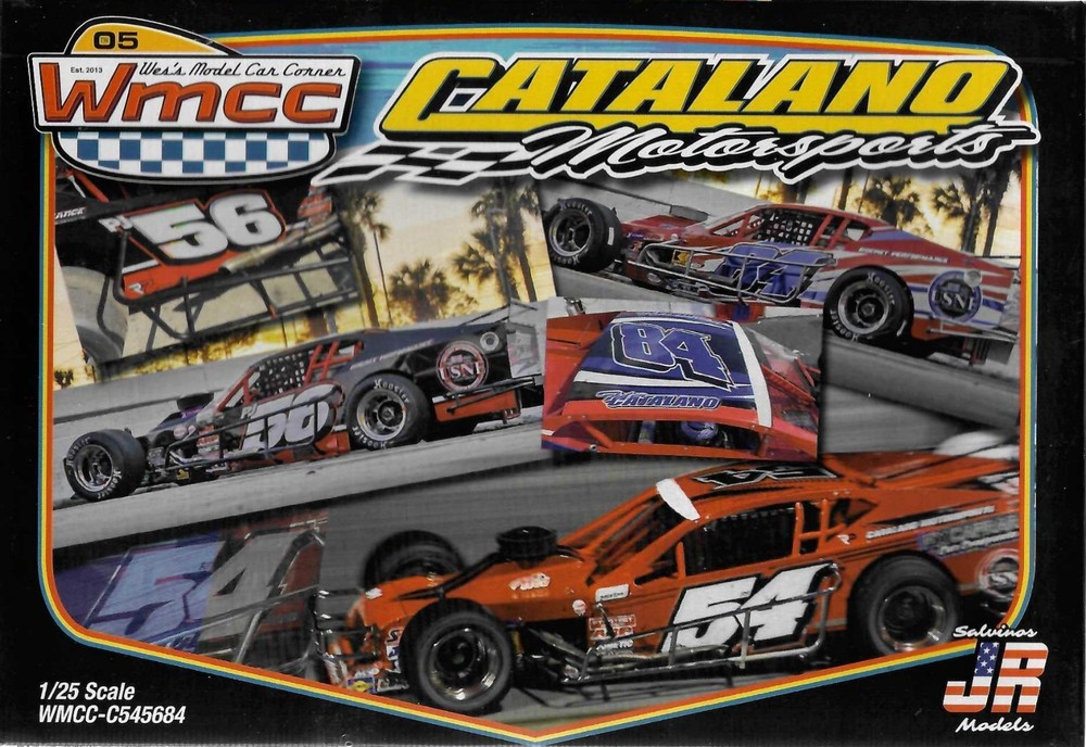 Wes’s Model Car Corner/Salvinos JR Models WMCC-C545684 Catalano Motorsports 1/25