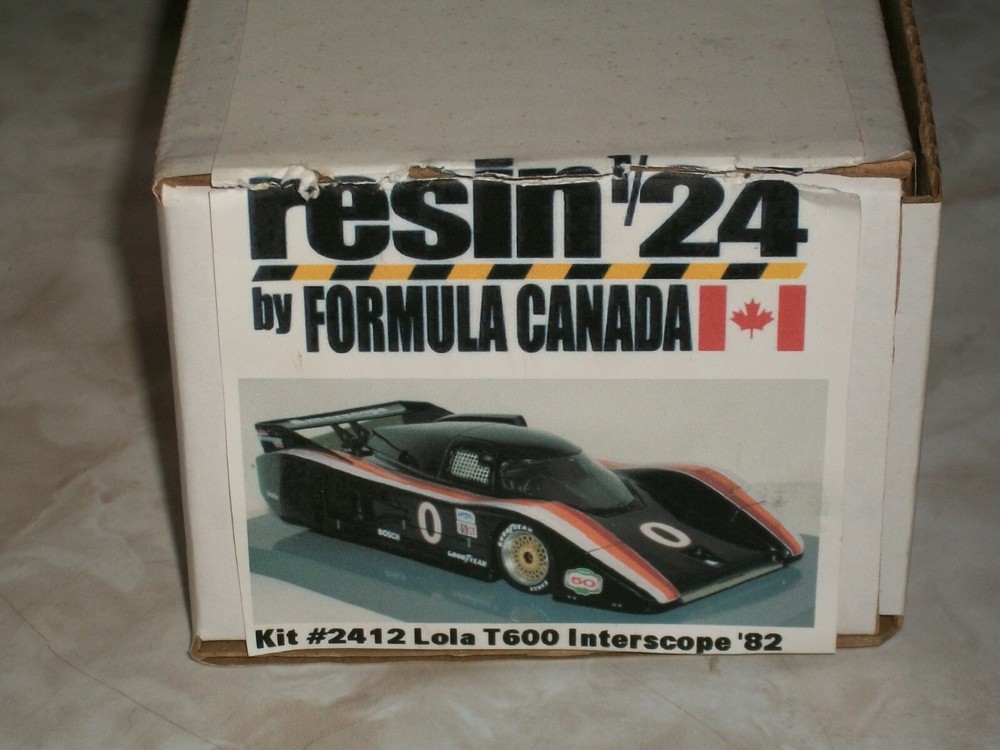 Formula Canada 1/24 Scale Resin Lola T600 Interscope ’82