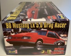 Revell ’90 Mustang LX 5.0 Drag Racer 1:25 Plastic Model Kit 85-4195,Sealed (B95