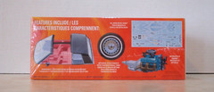 Chevrolet 1980 Chevy Monte Carlo with Chopper Motorcycle and Trailer 1:25 scale