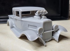 1/24 scale resin 3d printed 1934 Ford Blown Streetrod body model slot car