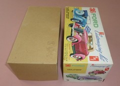 1936 Ford Roadster/Coupe, Vintage AMT Trophy Series Kit #’36, Empty Kit Box
