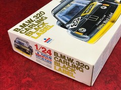 OPEN BOX ESCI Italy 1:24 Plastic Model Kit BMW 320 CARLING BLACK LABEL 3005