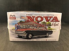 Moebius 1964 Chevrolet Chevy II Nova Resto Mod 1:25 Scale Plastic Model Kit 2321