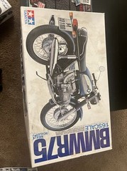 TAMIYA Scale model 1/6 BMW R75 / 5 Plastic Model 16005