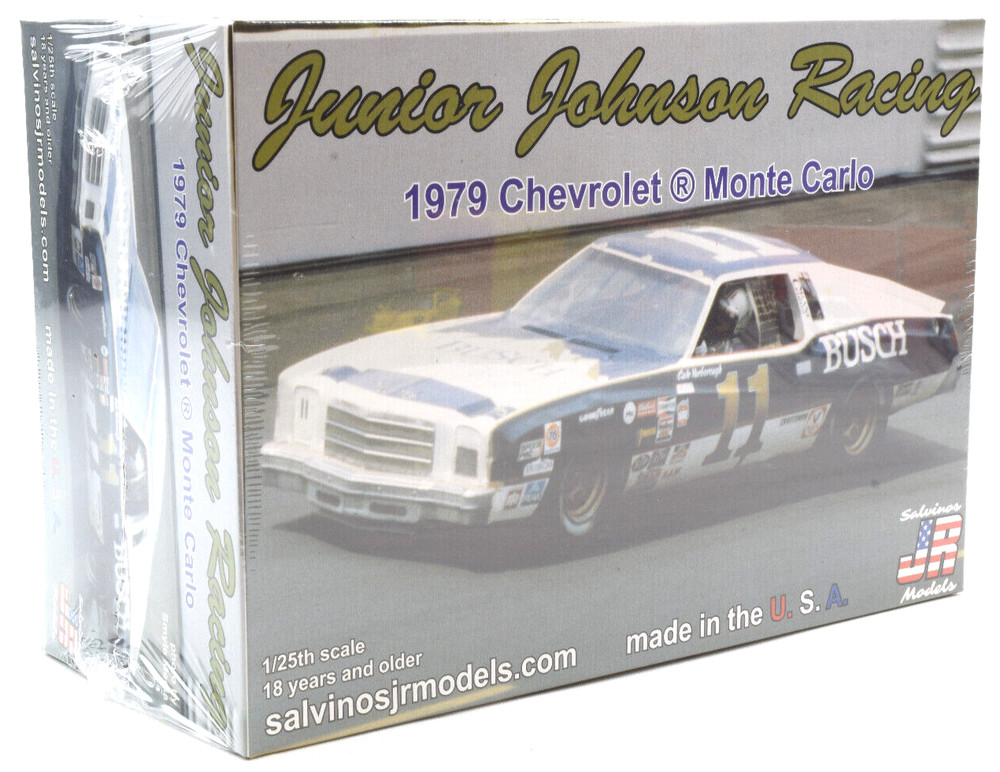 Salvino JR Models “Busch” Cale Yarbororough 1979 Monte Carlo 1/25 Model Car Kit