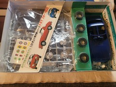 1967 Vintage Nichimo 1/24 Toyota Sports 800 Motorized Model Kit Rare Japan UP-15
