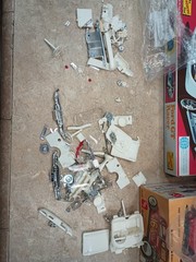 Vintage 60’s 70’s MODEL KIT Junkyard Graveyard Car Parts Boxes LOT Huge 750+