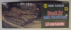 1/144 StuG.IV Early Production Dragon Mini Armor #14111 Sealed Inside MIUB