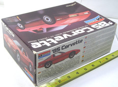 ’85 Corvette Plastic Model Car Kit No Decals 1/24 1984 Monogram USA 2209 TVM