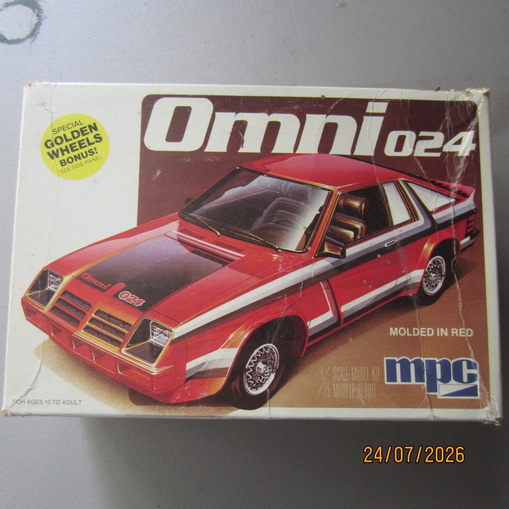 MPC/AMT model car 1/25 scale junkyard for parts only