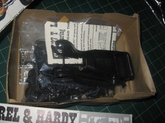 AMT 1/25 ’25 T Ford Roaster / ’27 T Touring LAUREL & HARDY Model Kit Lot *USED*