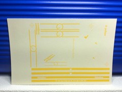 #2 YELLOW SHEET THUNDERBIRD NASCAR STOCK CAR MODEL DECAL SHEET