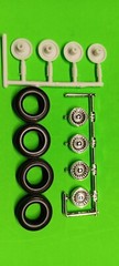 1980 Monte Carlo Class Action MPC 1/25 Hub Cap Rim Wheel Goodyear Whitewall Tire