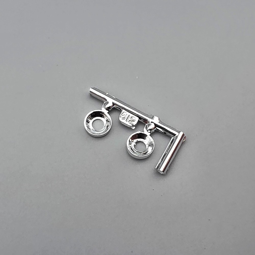 AMT 31838 1/25 57 Ford Fairlane Parts Kit Bash Chrome Headlight Bezels 2