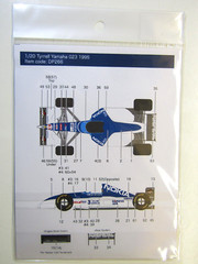 Decalpool 1/20 Nokia Tyrrell Yamaha 023 1994 Decal Sheet DP266 for Tamiya Kit