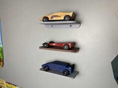 Model Derby Car Display Shelf MADE IN USA