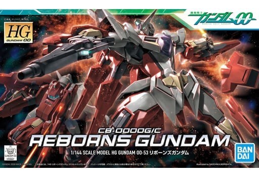 BANDAI 1/144 HG Gundam 00 CB-0000G/C Reborns Gundam #5057934📌USA