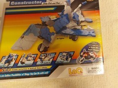 -LaQ- Hamacron Constructor Snap Click Play 5 Models/Jet Fighter, Race Car + NEW
