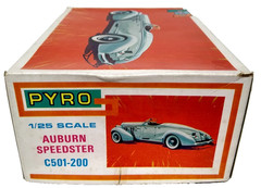 Pyro Supercharged Auburn Speedster 1/25 Model C501-200 USA1967 Complete PLS READ