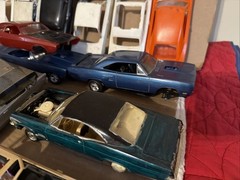 Lot Of 37 Vintage Junkyard Model Parts & Bodies Chargers ‘57 Chevy Impala Monte