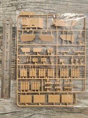 Rye Field Models 1/35 M-1 Abrams Sprue Parts Tree N from 5026 Turret internals