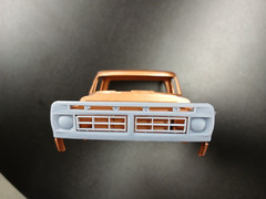 Vintage 1976 – 1977 Ford F-Series Grille 3D Resin – Custom Model – 1/25