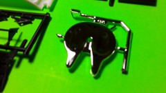 Mack DM800 Heavy Duty 1/25 Chrome 5th Wheel Fenders Mud Flaps Big Rig Tractor