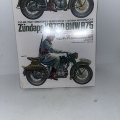 Tamiya Zundapp KS750 BMW R75 German Motorcycle 1/35 Model Kit Factory Sealed