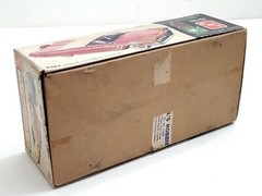 AMT 1960 3 in 1 CUSTOMIZING CONVERTIBLE CAR KIT #139 MODEL BOX ONLY FORD MERCURY