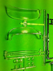 57 1957 Chevy Bel Air AMT 1/25 Hood Body Glass Chrome Bumper Grille Tail Light