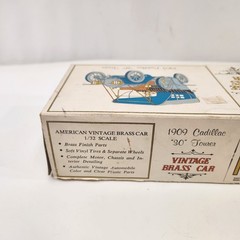 Pyro 1909 Cadillac 30 Tourer Vtg Brass Car Model 1/32 Scale 1967 Partly Built