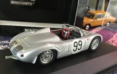 1/43 MINICHAMPS PORSCHE 718 RS 60, winner Water, silver, 1973, mint ++!