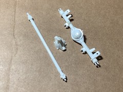 1/25 scale model car kit 65 Impala Ss 396 Rear End/ Driveshaft No Box