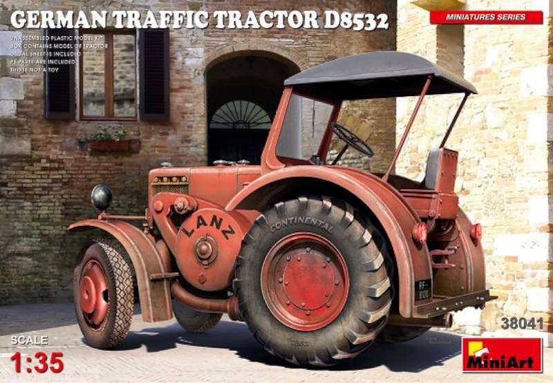 1/35 German D8532 Traffic Tractor
