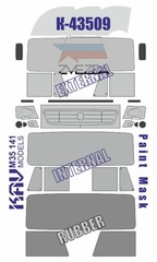 1/35 Upgrade Set for Zvezda 3657 KamAZ-43509