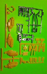 AMT 40 1940 Ford Sedan 1/25 2 Engine Lot Flathead Buick Nailhead Headers