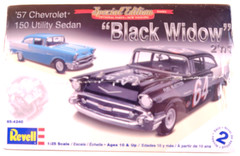 2009 Revell 57 Chevy Black Widow Special Ed 1/25 Scale Factory Sealed 85-4240