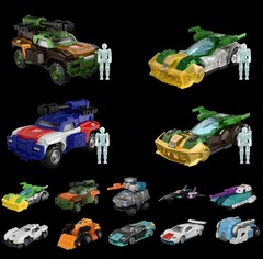 US🇺🇲 Transformers Wheels C02 Wreck ‘N Rule Scoop Model Kit Car Vehicle Hasbro