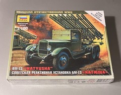 NEW- Zvezda 1/100 Model Soviet WWII Rocket Launcher BM-13 Russian “Katyusha”