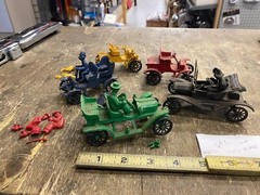 Vtg Revel Model Car Kits Stanley Steamer 1909 1950’s Classic Auto Lot Model T