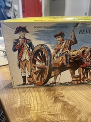 Palmer Plastics US Revolutionary War Cannon Brass Plated Model Kit
