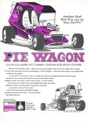Pie Wagon 1/24 Model Kit Tom Daniels LIMITED EDITION 181AT78