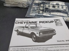 🚦😎🔥AMT/Ertl Hot Trucks 1972 Chevy Truck Kit #38163-1HD 1:25 😎🚦