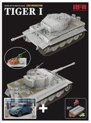 Rye Field RM-1212 1/35 Sd.Kfz.181 Pz.Kpfw.VI Ausf.E Tiger I+RM-5023 Type 82E