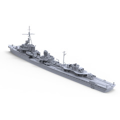 SSC144728-A 1/144 Military Model Kit German Z22 Destroyers 1936