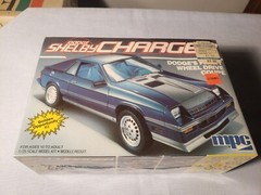 Vintage 1/25 MPC DODGE SHELBY CHARGER FRONT WHEEL DRIVE NOS FACTORY SEALED 1980s