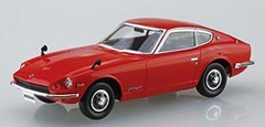 Aoshima 1/32 The Snap Kit Series Nissan S30 Fairlady Z Red Plastic Model 13-B