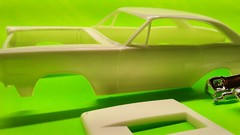 AWB 1/25 1967 MERCURY CYCLONE COMET DYNO DON FUNNY CAR BODY HOOD BUMPERS GLASS